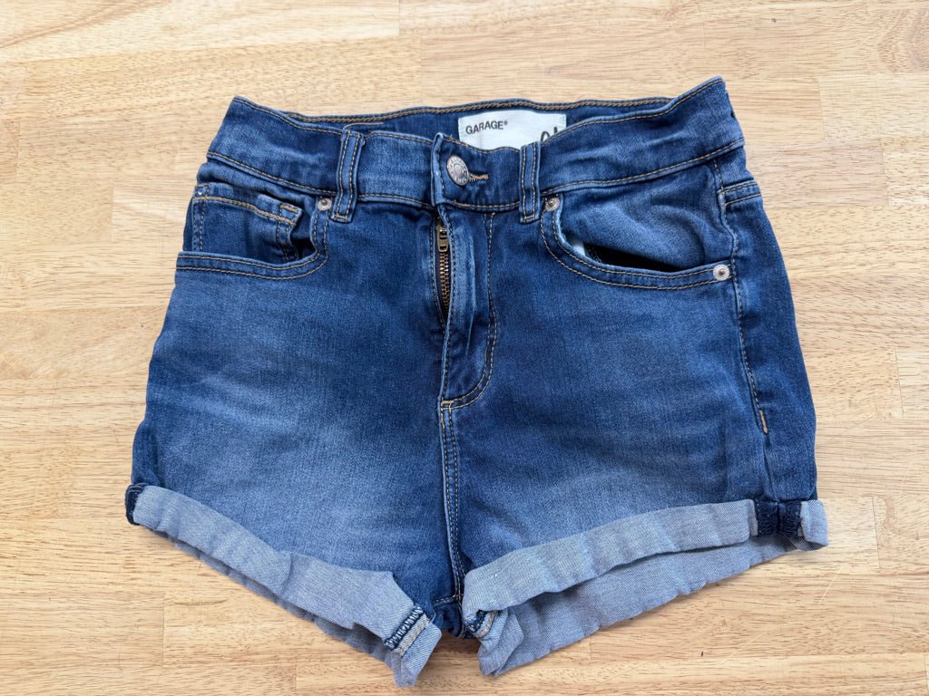 Garage Denim Shorts – Adult Size 01 - estimated 12Y youth fit - Nest and Sprout - Consignment