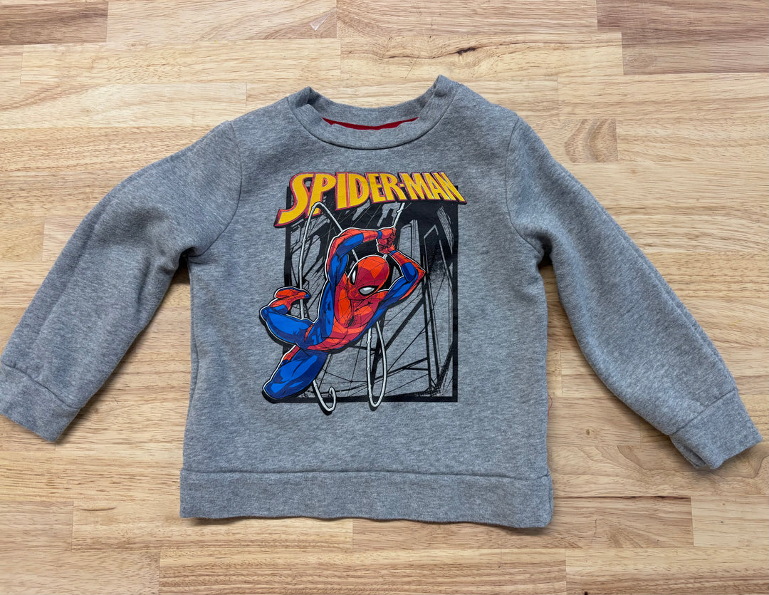 Spiderman Pullover Sweatshirt - Size 3