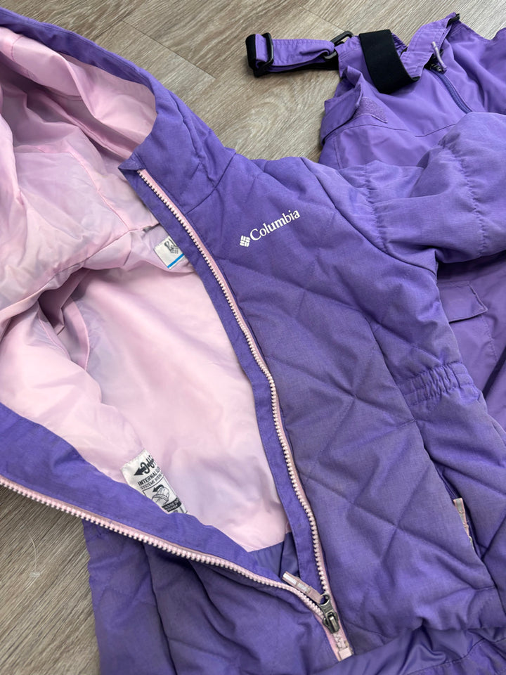 Columbia Snow Set 6–8Y – Purple Omni-Tech