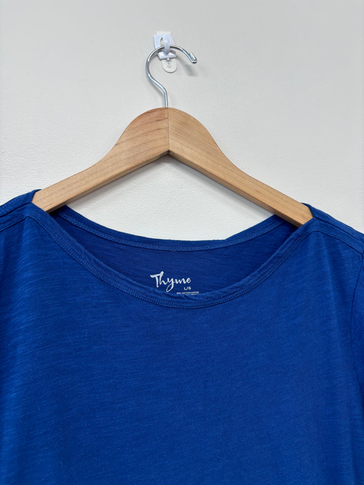 Thyme Maternity Top, Navy Blue