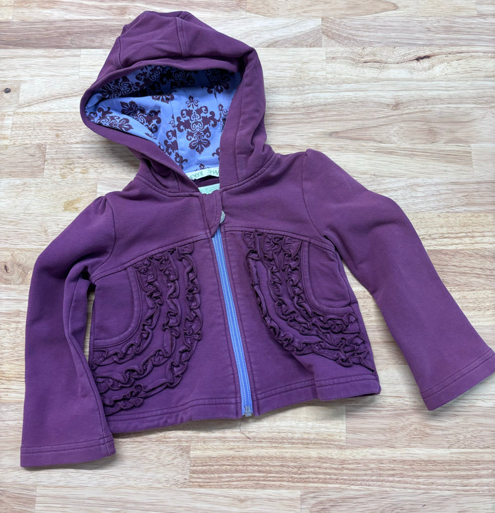 Peekaboo Beans Vintage Petal Perfect Hoodie (Size 2)