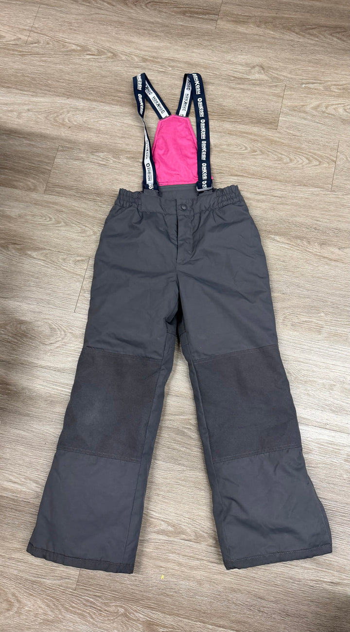 OshKosh Snow Pants with Suspenders – 10 | Light Grey