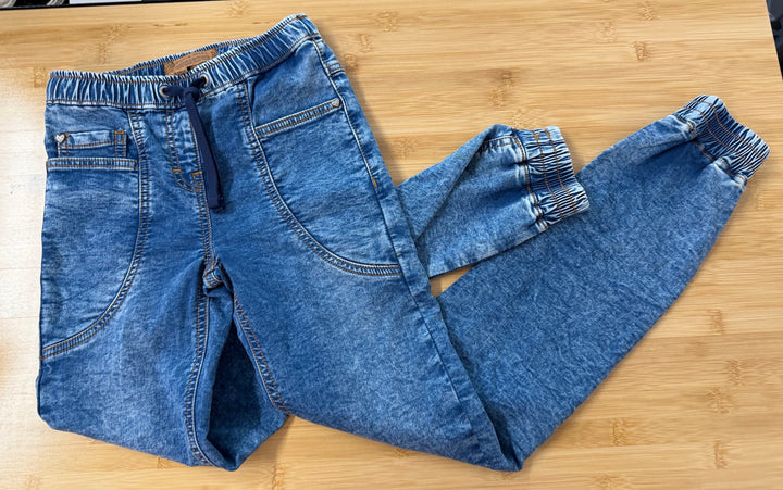 Souris Mini Denim Jeans – 12 | Light-Medium Wash Heart Bum Like New