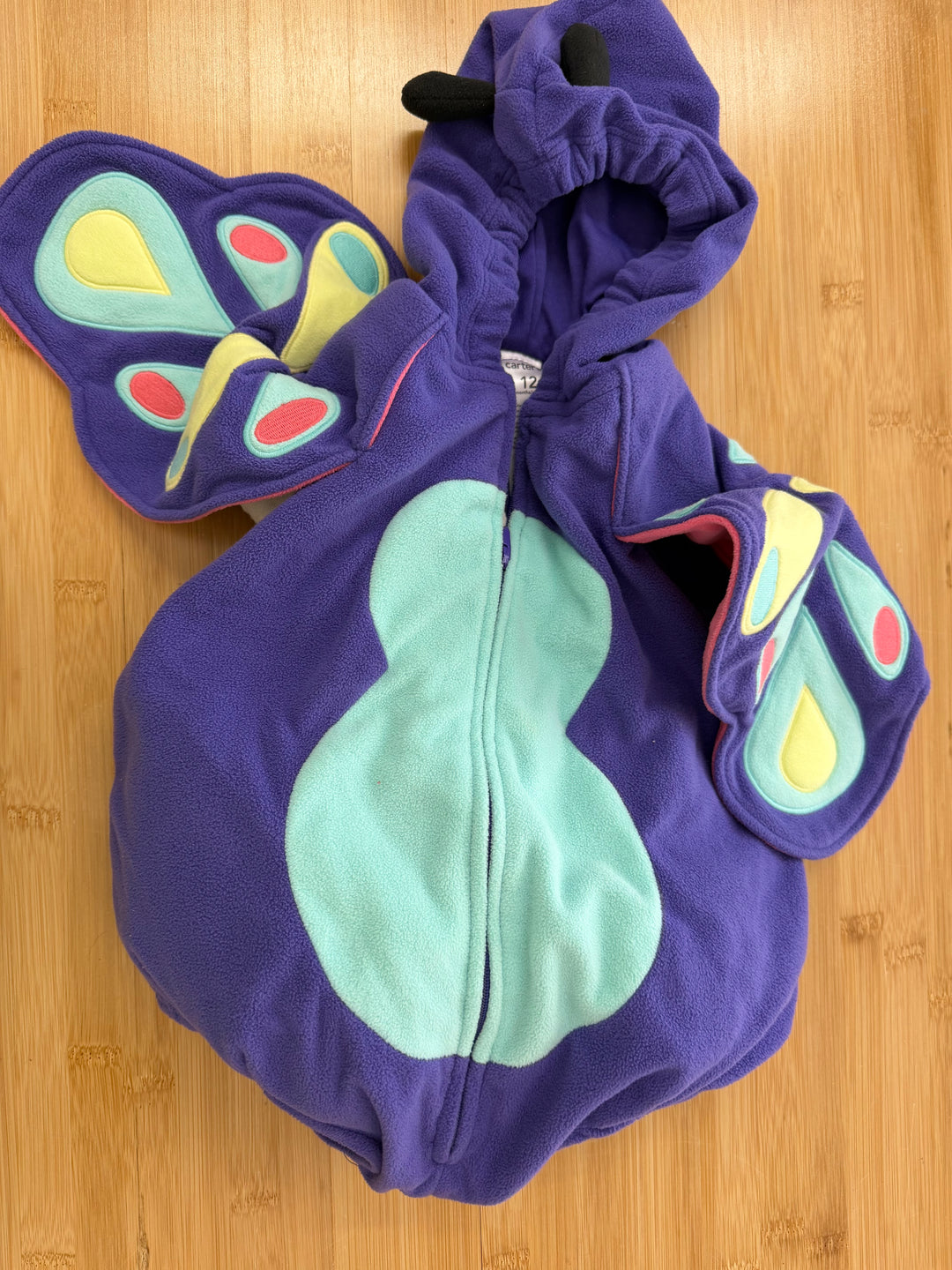 Carter's Purple Butterfly Halloween Costume – 12M | Bubble | Holiday