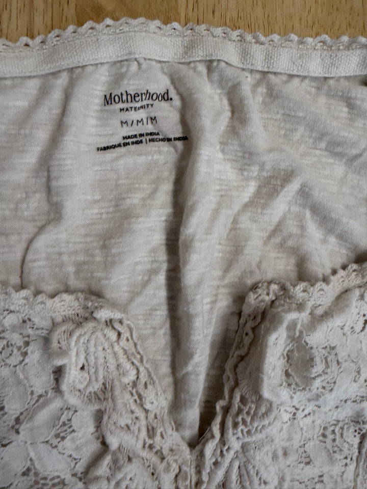 Motherhood Maternity Maternity Top – m| Cream
