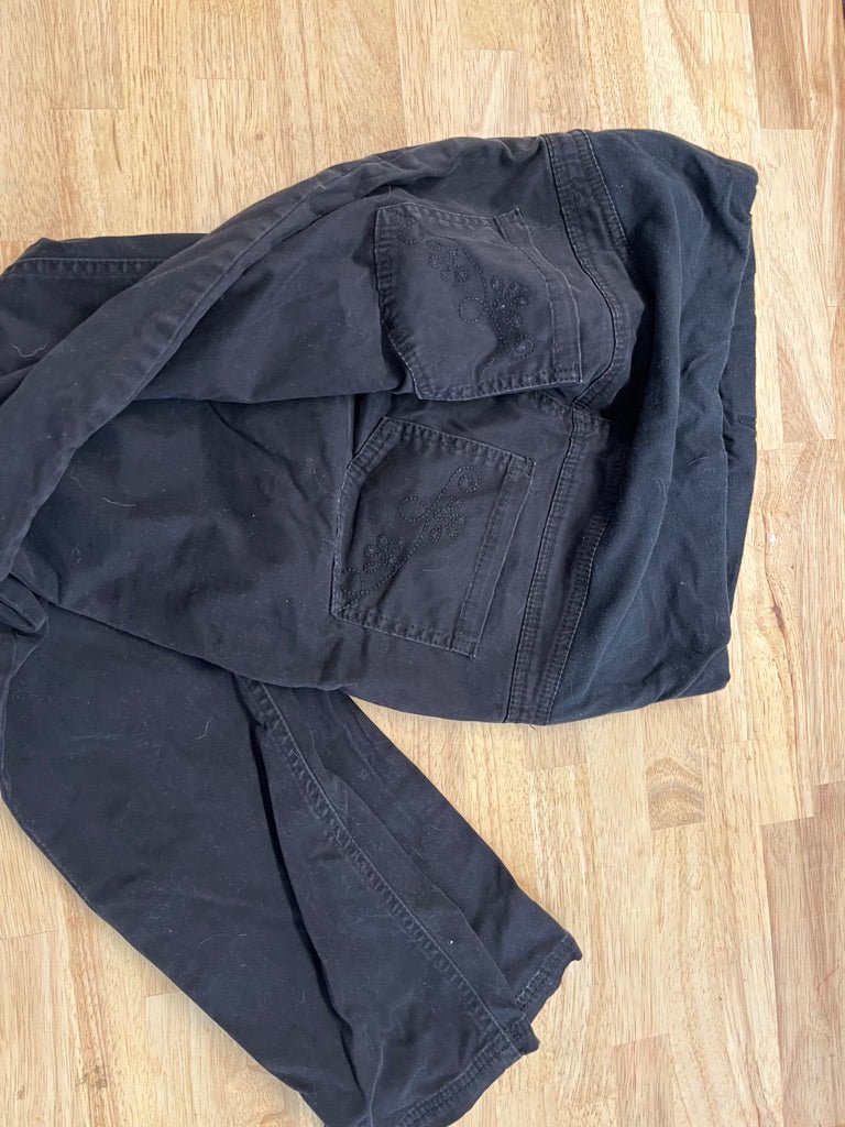 JoJo Maman Bébé Size 6 Maternity Jeans – Embroidered Back Pockets - Nest and Sprout - Consignment
