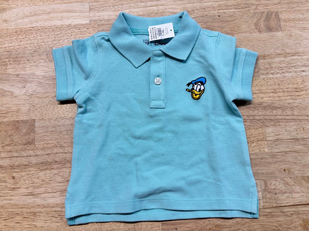Gap Disney Donald Duck Polo – 6 - 12M - Nest and Sprout - Consignment