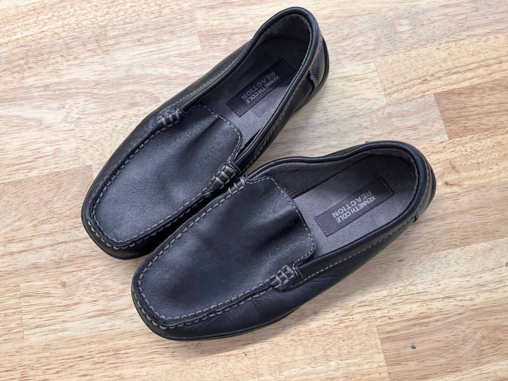 Kenneth Cole Reaction Dress Shoes – Black (Junior 2.5) - Nest and Sprout - Consignment