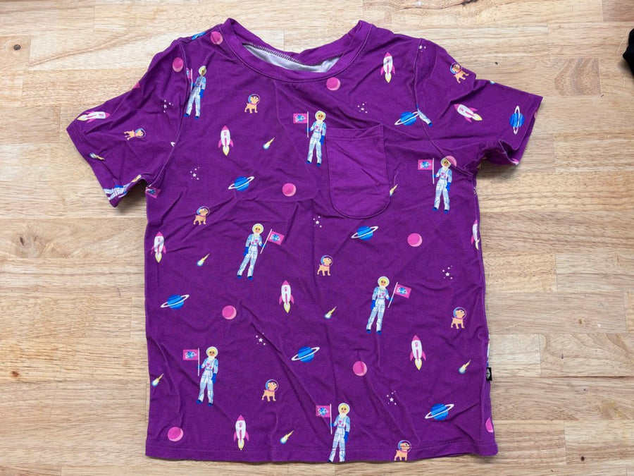 Kyte Baby Shirt 7Y – Barbie Collab Purple - Nest and Sprout - Consignment