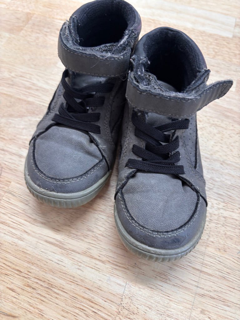 Children’s Place Ankle Boots – Size 8 Grey - Nest and Sprout - Consignment