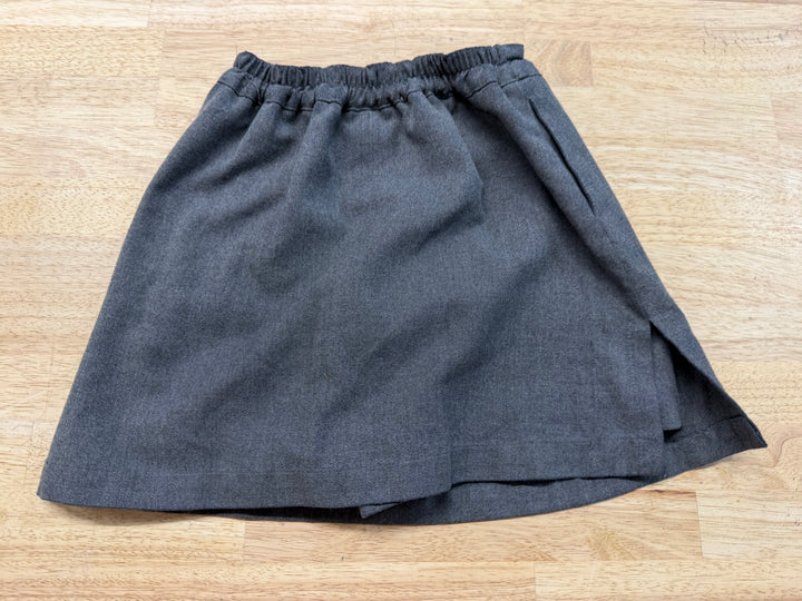 Neat Uniforms Skort – Youth M | Grey Side Zipper Shorts Under Made in Canada