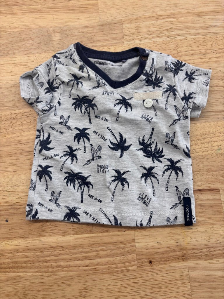 Noppies 50cm Palm Tree Shirt - Nest and Sprout - Consignment