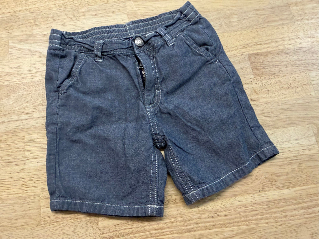 Tommy Hilfiger Chambray Shorts – 24M | Deep Blue