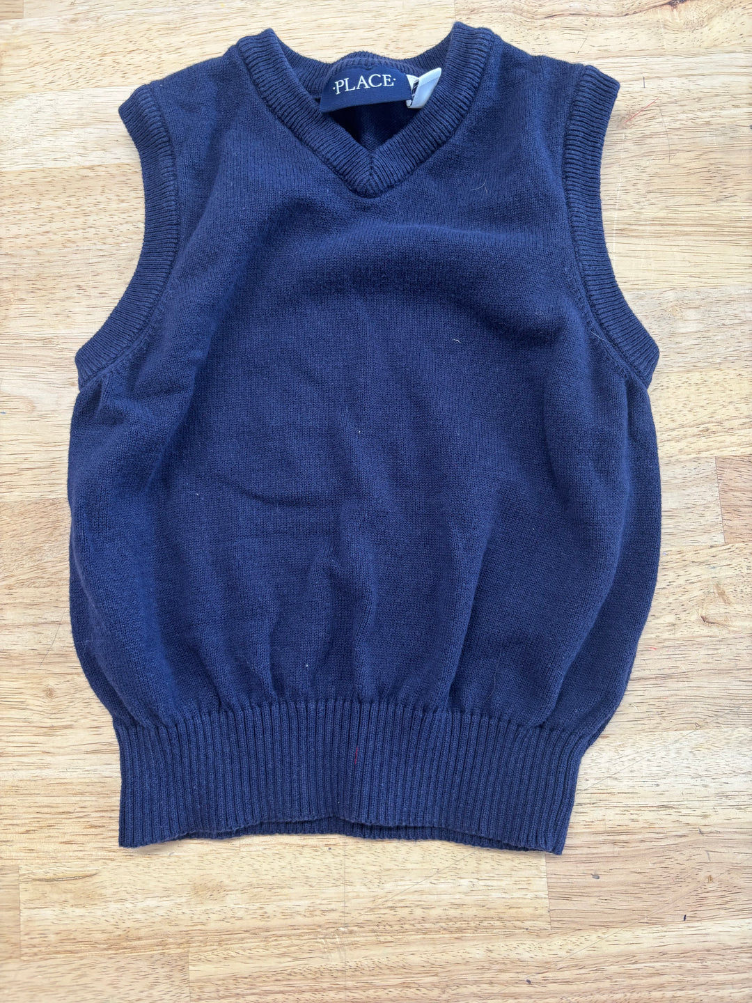 The Children’s Place Navy Knit Vest | Size XS (4)