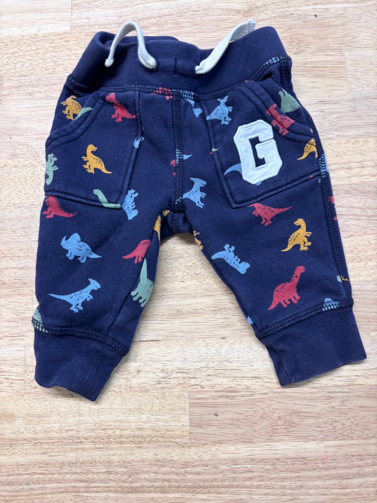 GAP 3–6M Dino Joggers - Nest and Sprout - Consignment
