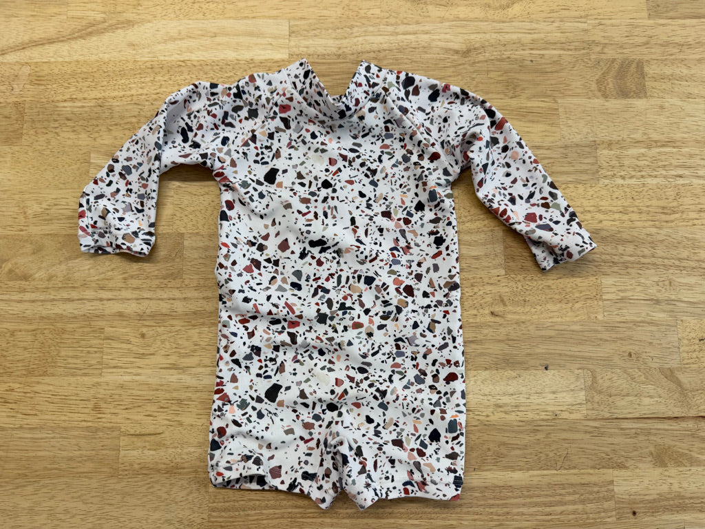 Current Tyed Long Sleeve Swim Jumpsuit – 3M | One-Piece Short Style