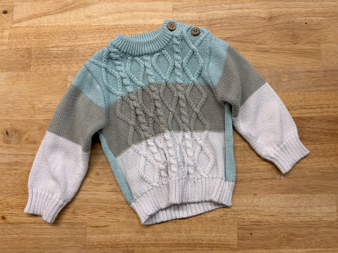 Clicks Knit Sweater – Size 3–6M