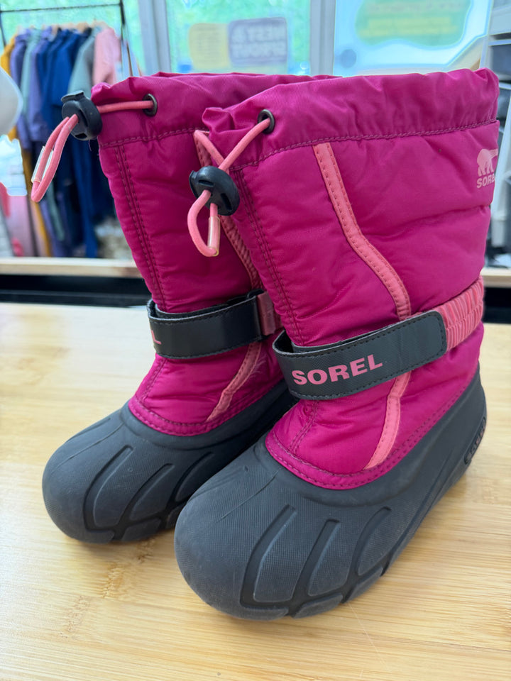 Sorel Galosh Boots – 13 (EU 31) | Fuchsia Removable Liner