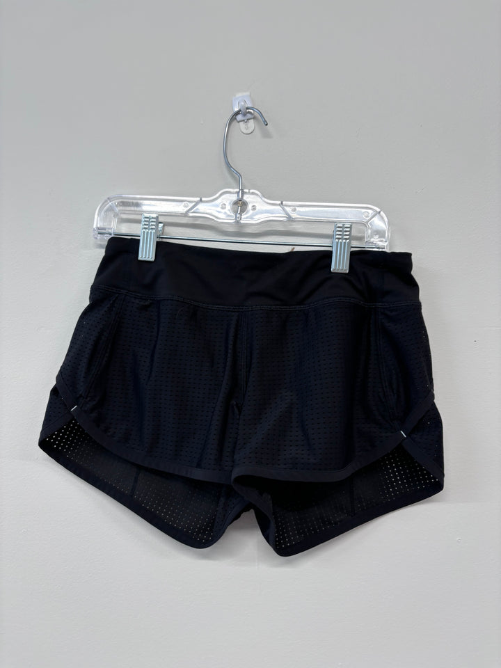 Ivivva Running Shorts - Black Mesh, Size 12  | Clearance