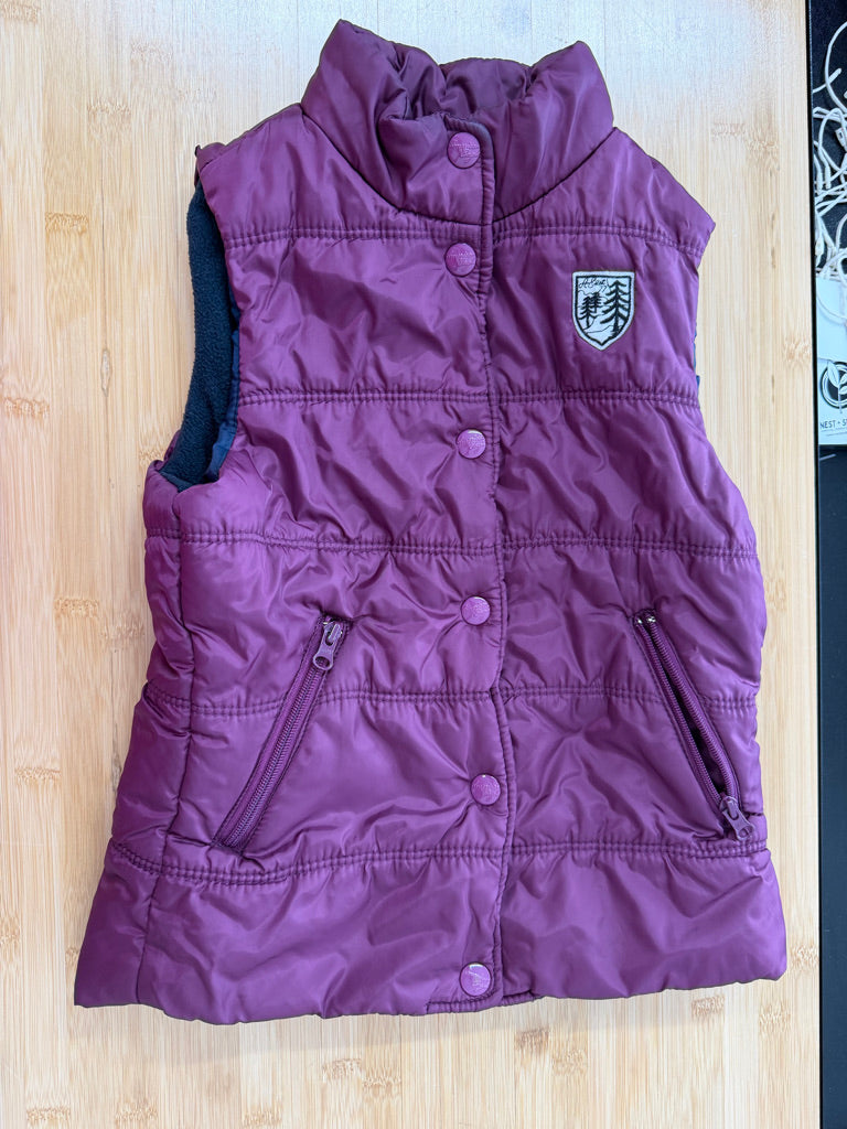 American Eagle Puffer Jacket – XXS (Youth 10) | Purple Navy Interior Polyester Fill