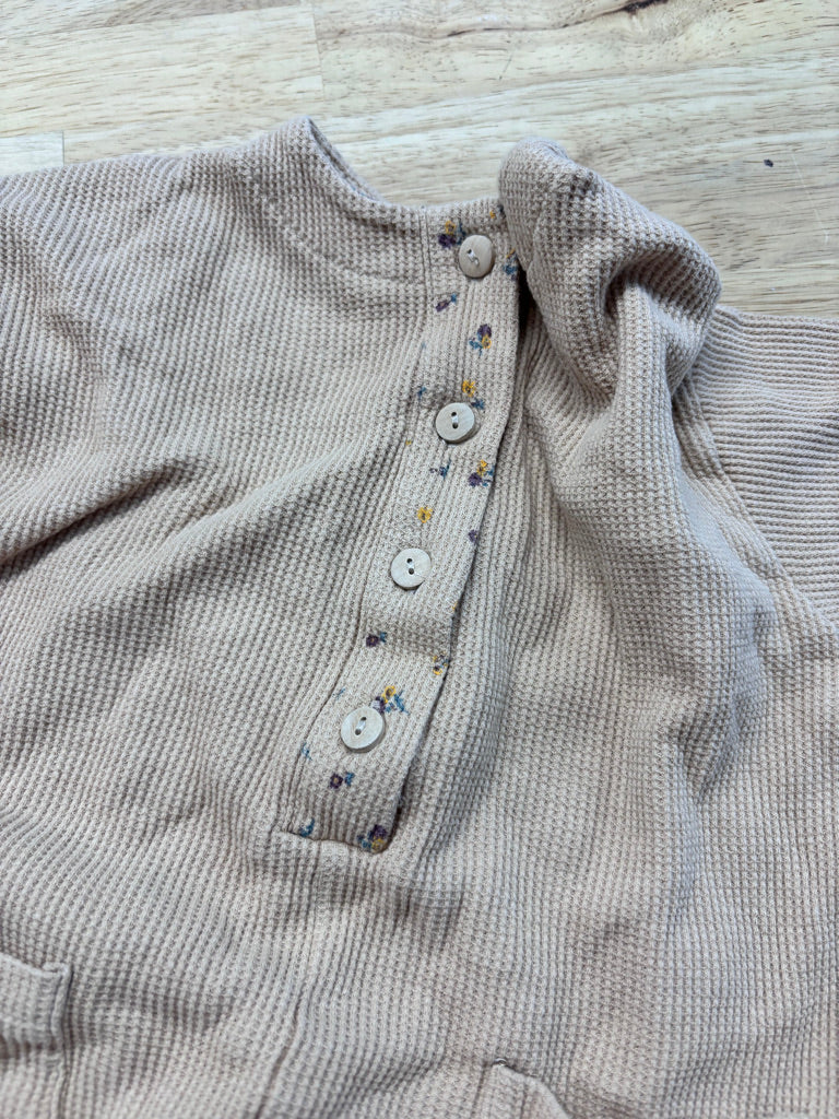 Zara Waffle Playsuit – 12–18M