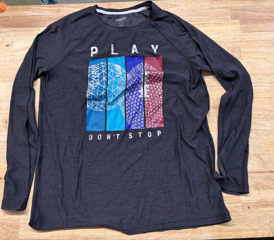 Old Navy Activewear Long Sleeve – Size 14-16Y