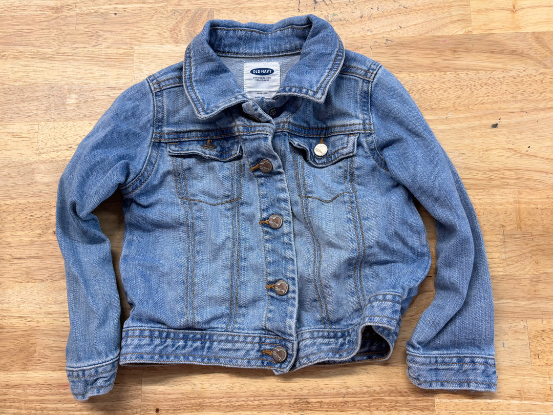 Old Navy Snap-Up Denim Jacket 3T