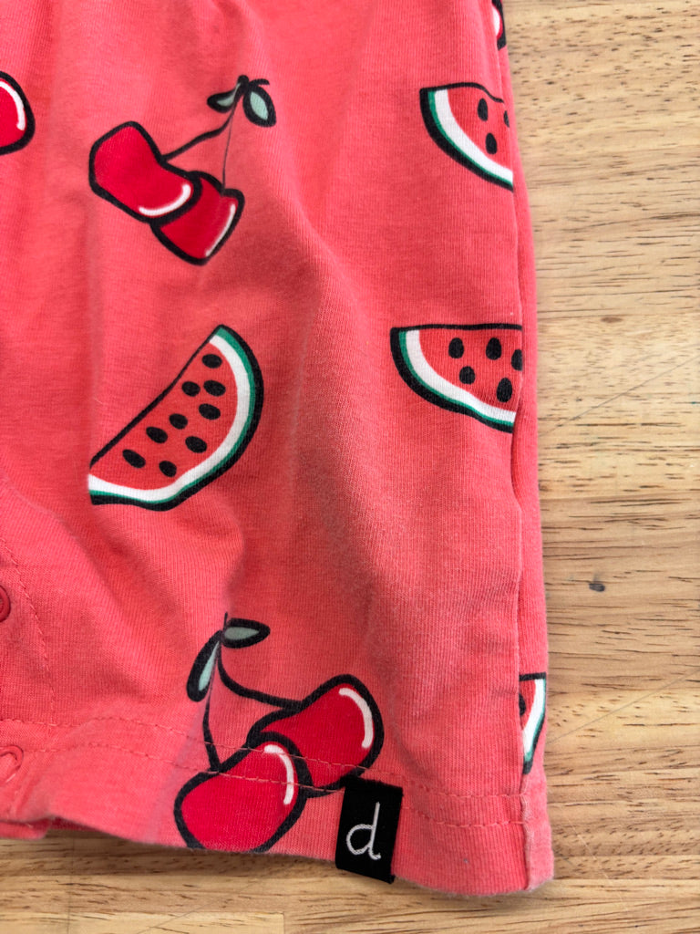 Deux Par Deux Summer Fruit Romper – Size 6 Months play