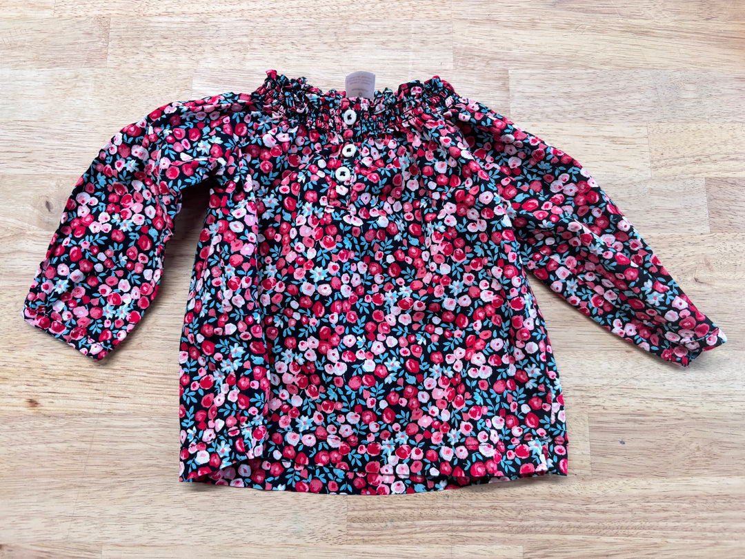 Carters Rosette Shirt 6M