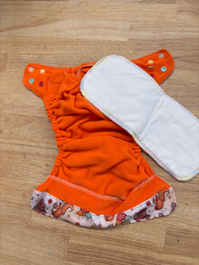 TC Tooshies Pocket Cloth Diaper – Squirrel