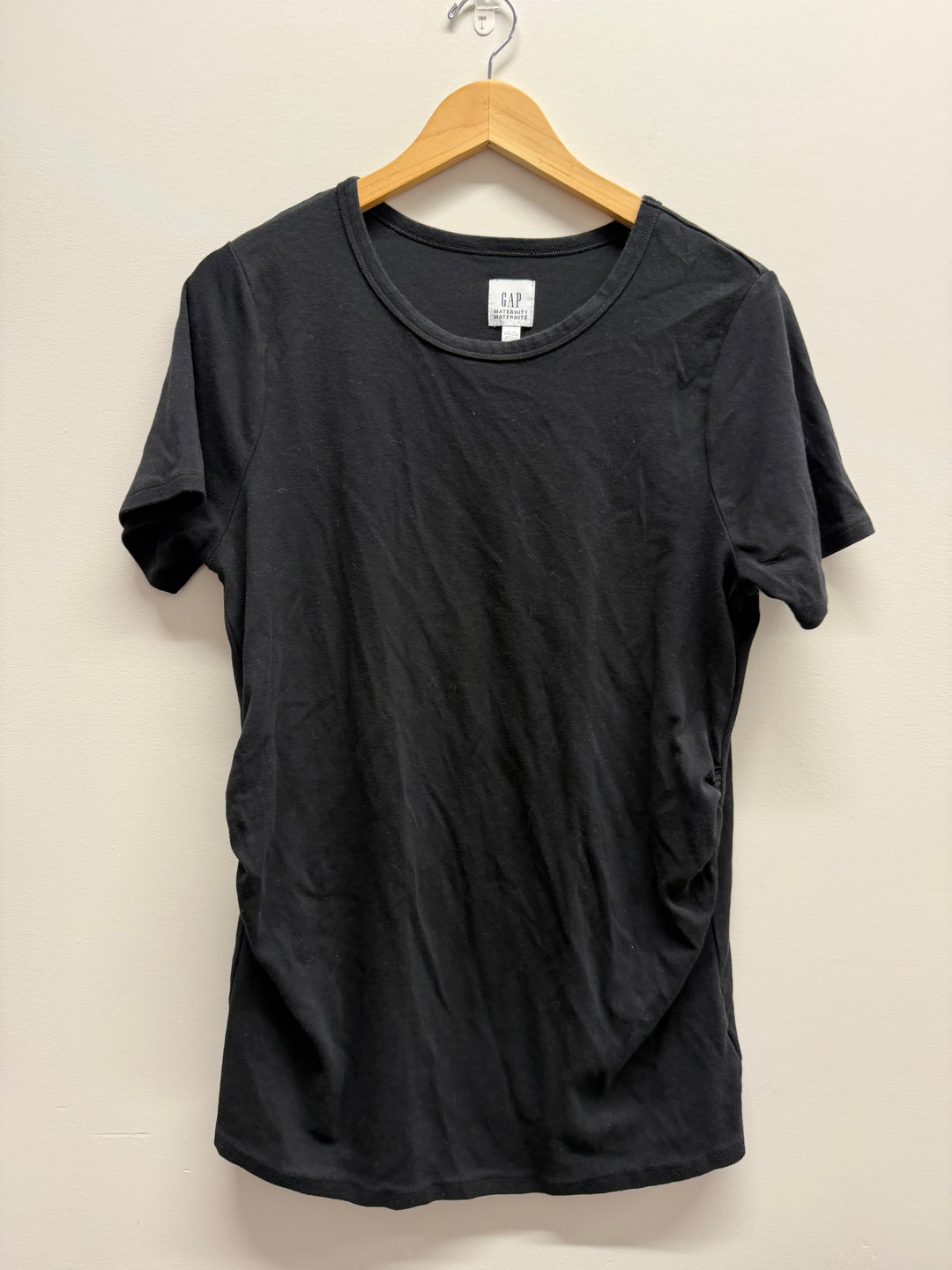 Gap Maternity Tank Top – XL | Black Short Sleeve