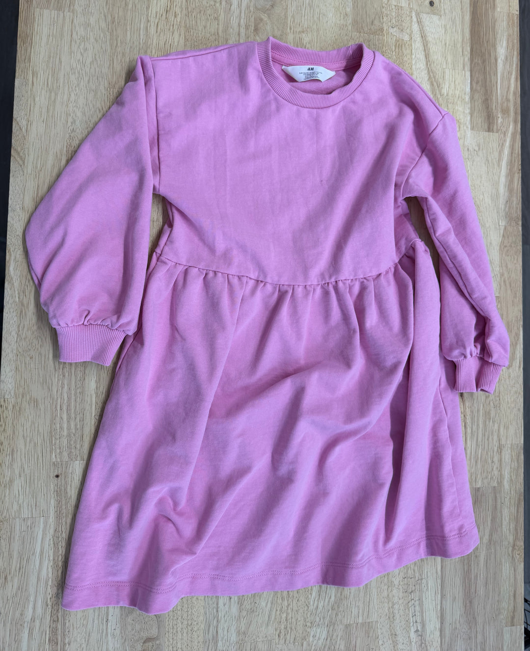 H&M Pink Sweater Dress – 6–8Y