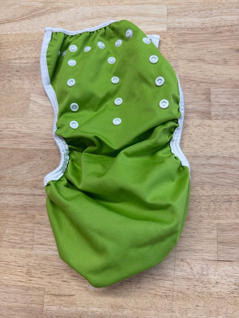 Bummis Diaper Wrap – One Size | Green Made in Canada - Nest and Sprout - Consignment