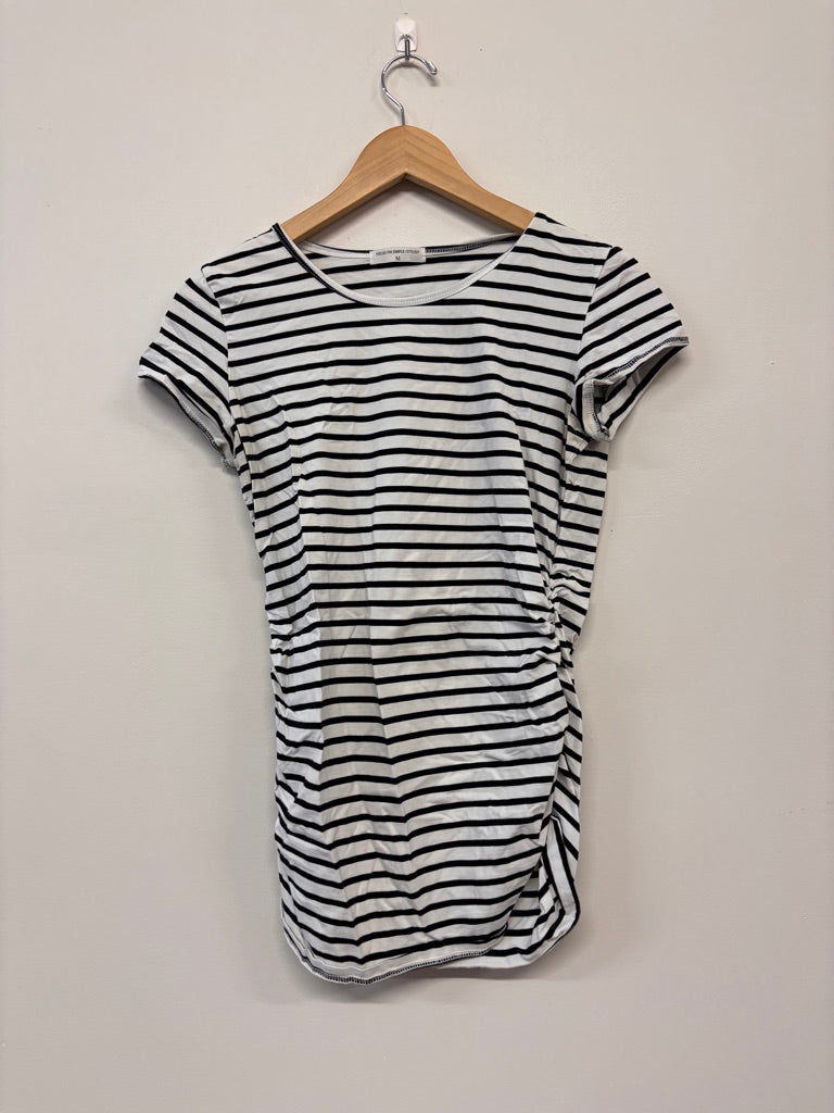 Focus on Simpel Maternity Top – Size M Black/White