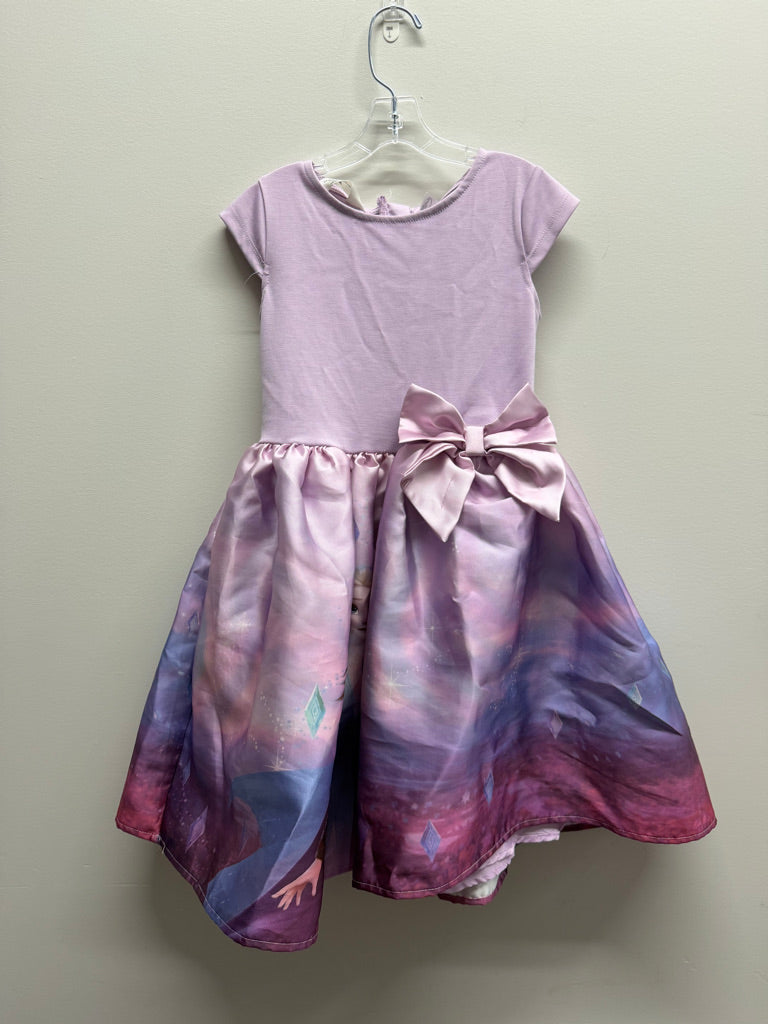 H&M Disney Frozen Dress – 7/8 | Purple Tulle Underlay Bow Cap Sleeve