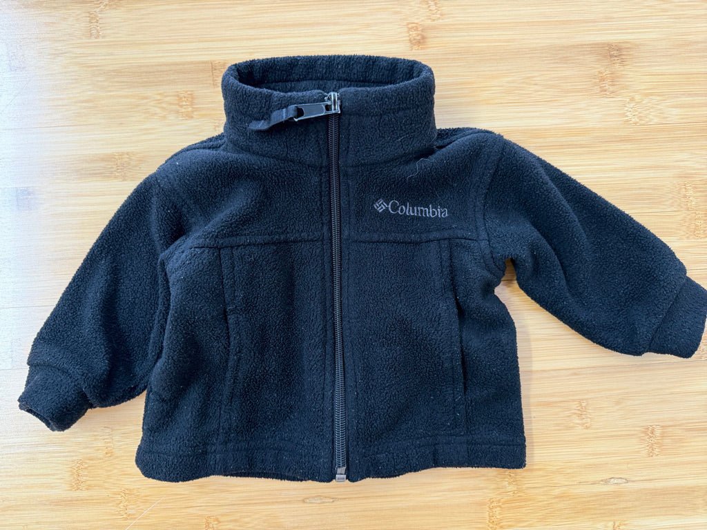 Columbia Fleece Jacket – 12M | Hoodless - Nest and Sprout - Consignment