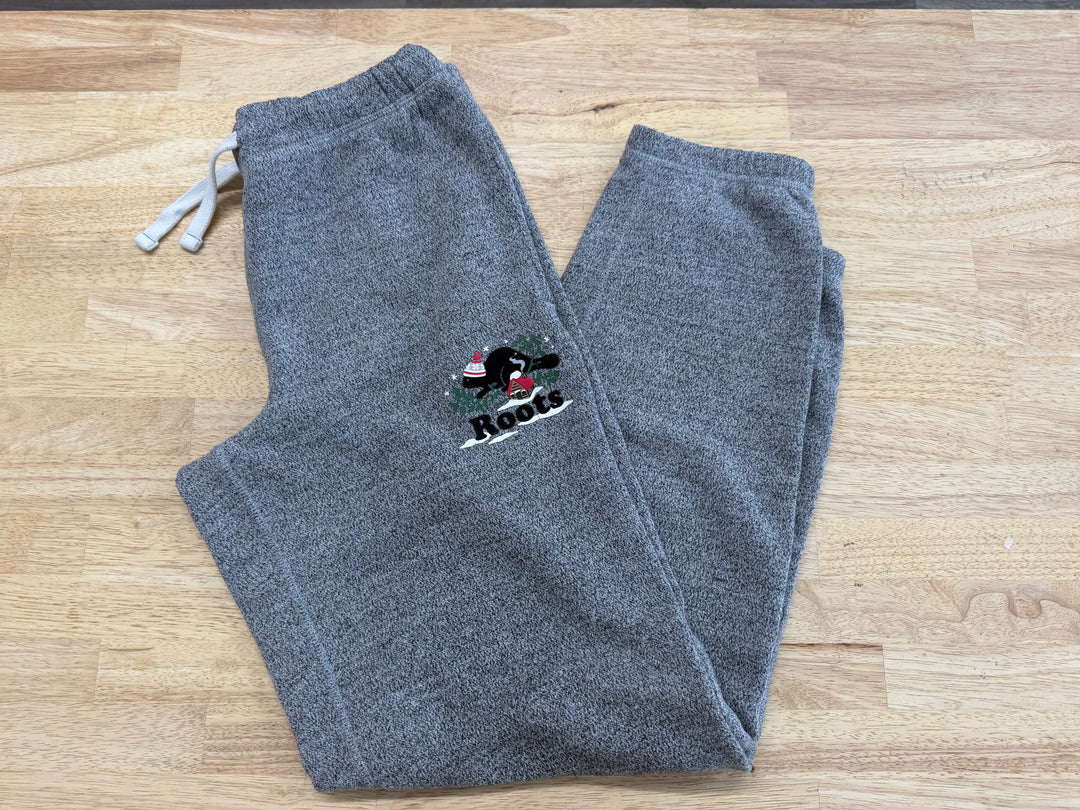 Roots Christmas Lights Holiday Pant – 14 | Heathered Grey | Holiday