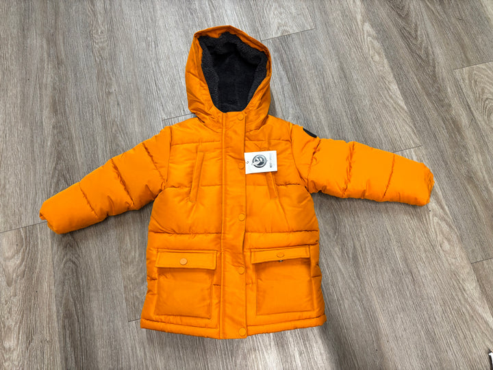 George Fleece-Lined Puffer Winter Jacket | Size 4