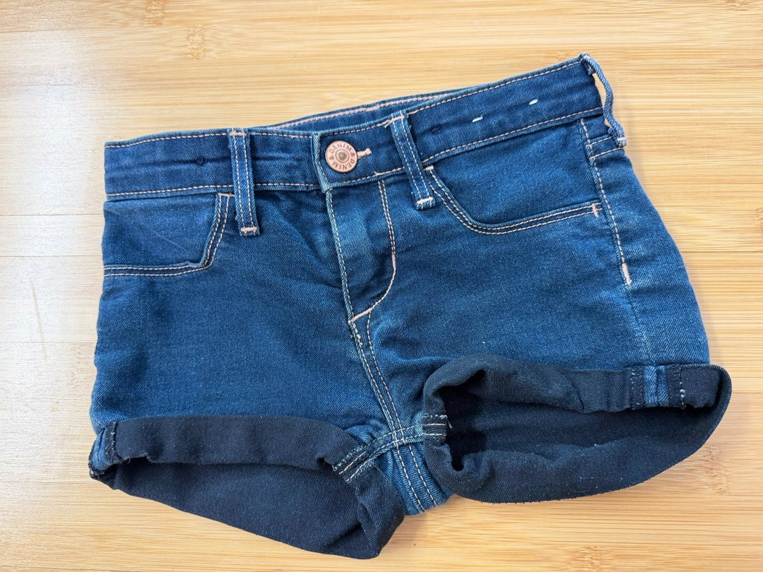 H&M Denim Rolled Cuff Shorts – 4 (104cm) | Play - Nest and Sprout-Consignment