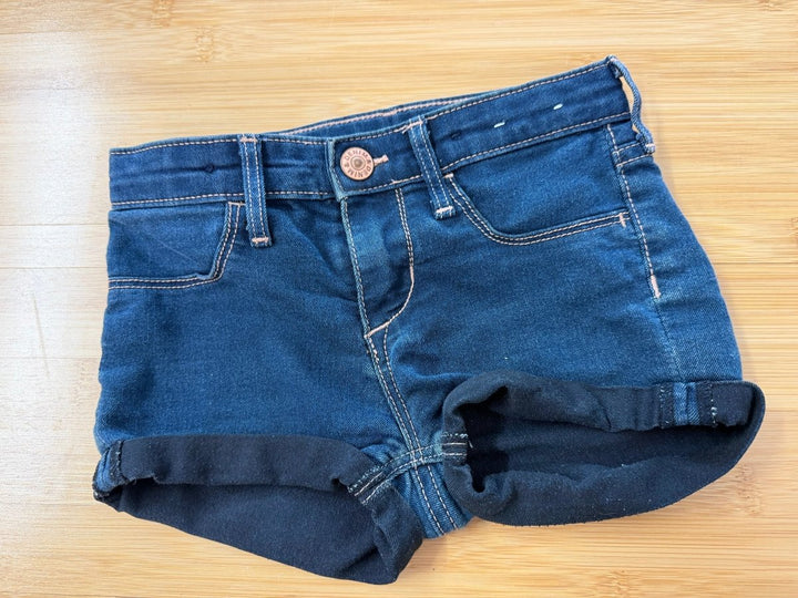 H&M Denim Rolled Cuff Shorts – 4 (104cm) | Play - Nest and Sprout-Consignment