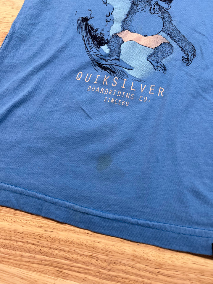 Quicksilver Size 5 Shirt, Blue with Gorilla