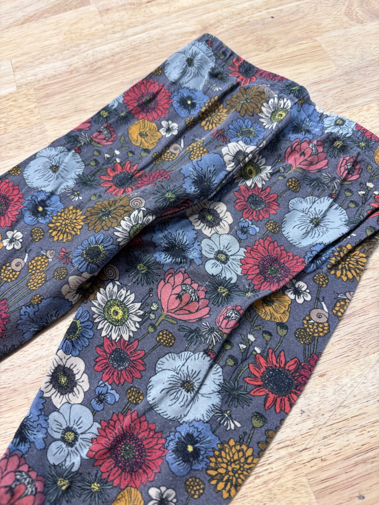 Little & Lively Floral Leggings – 5T imperfect