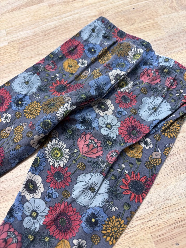 Little & Lively Floral Leggings – 5T imperfect