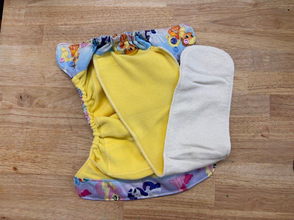 TC Tooshies Cloth Diaper – My Little Pony Print (AIO) - Nest and Sprout - Consignment