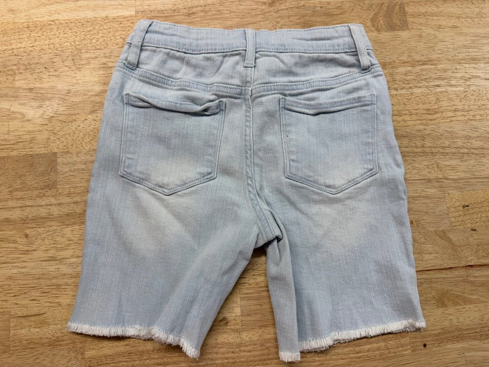 George Light Wash Raw Edge Denim Shorts – 10 - Nest and Sprout-Consignment