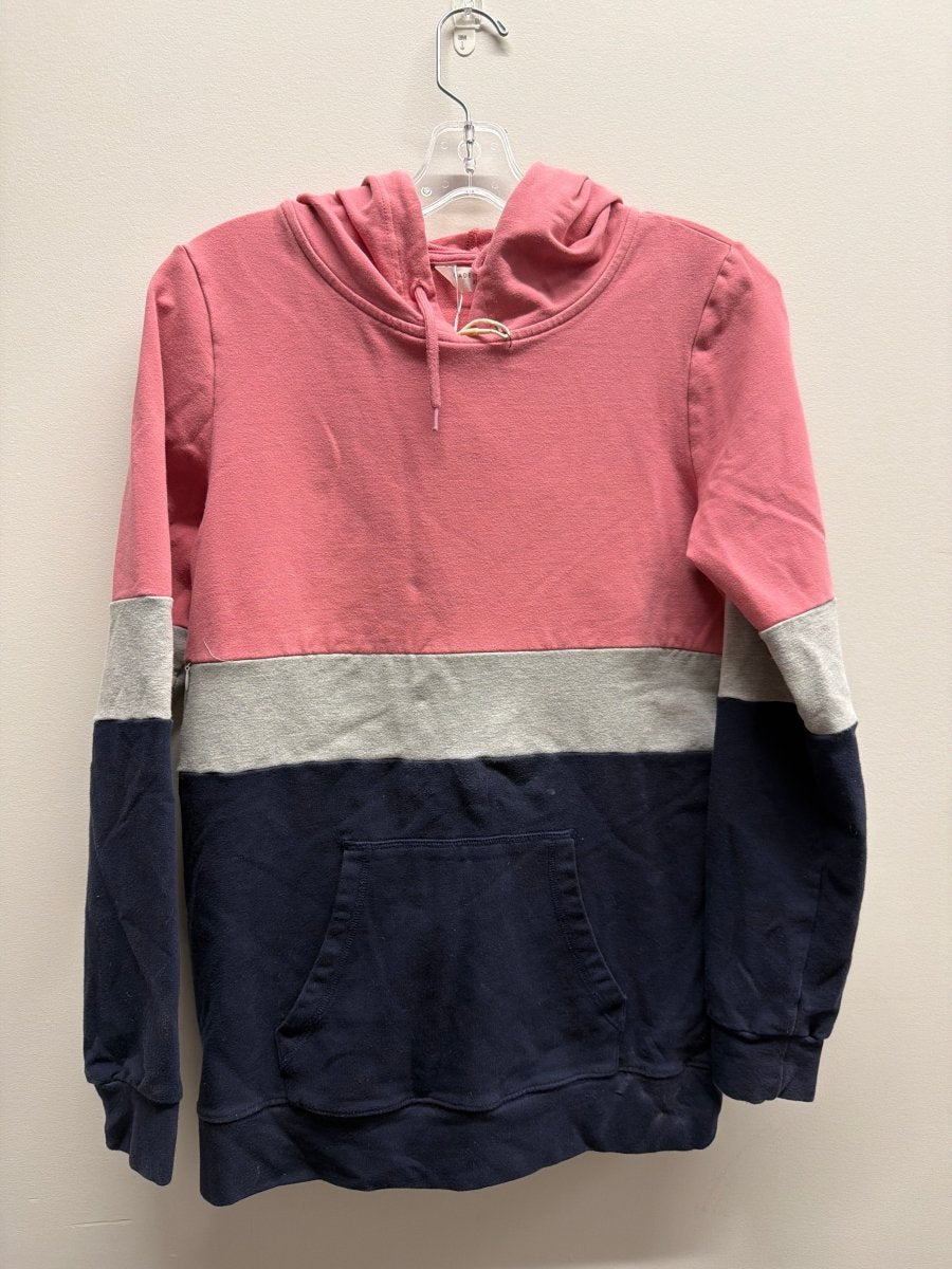 Cadenshae Nursing Hoodie – XS | Pink & Navy - Nest and Sprout - Consignment