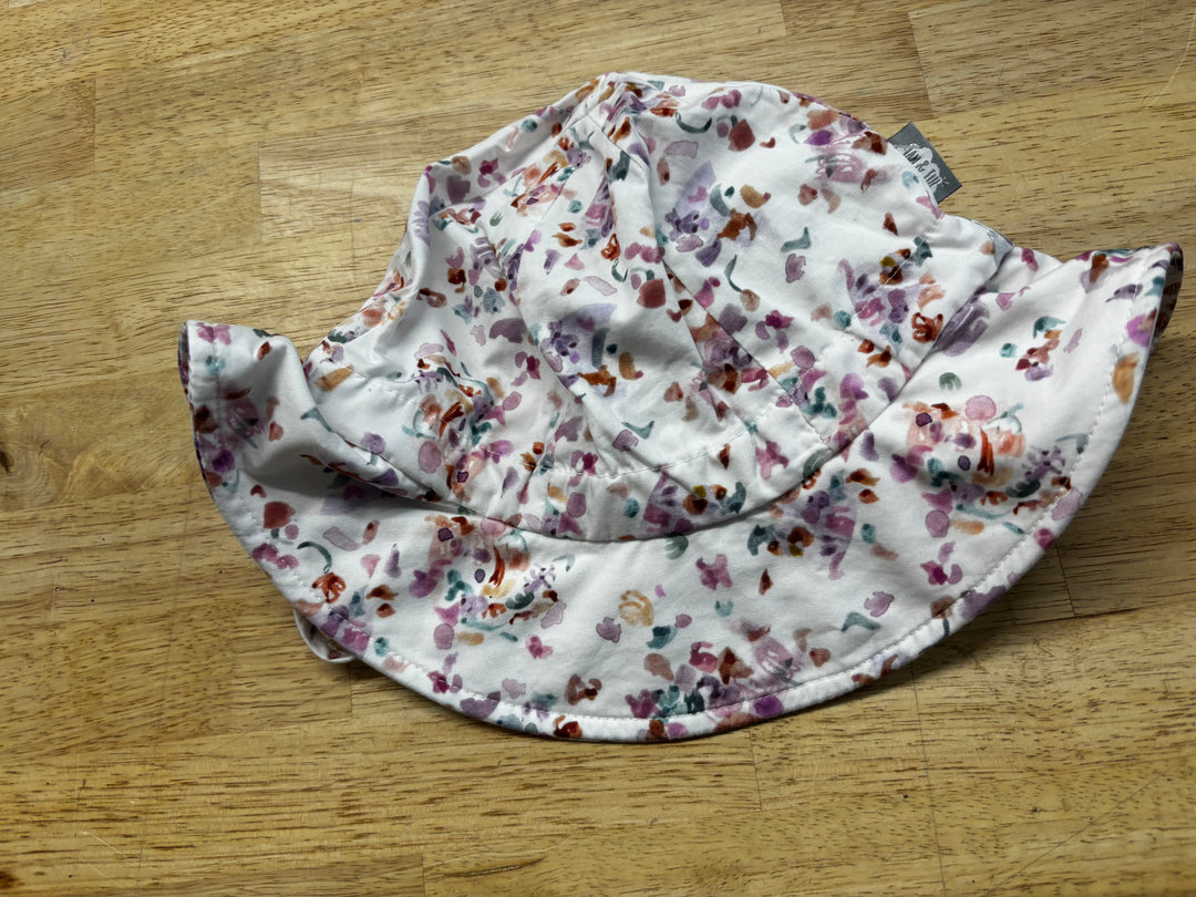 Jan & Jul Watercolour Floral Sun Hat | Size 2–5Y