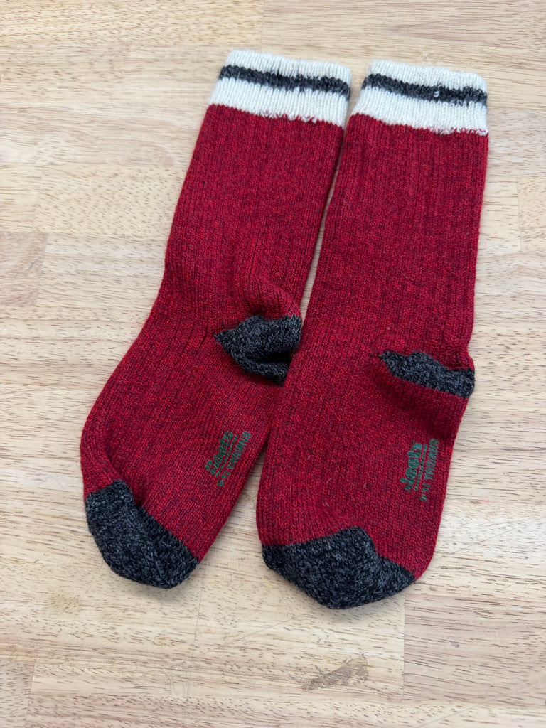 Roots Red Socks – 9–11Y | Great Condition