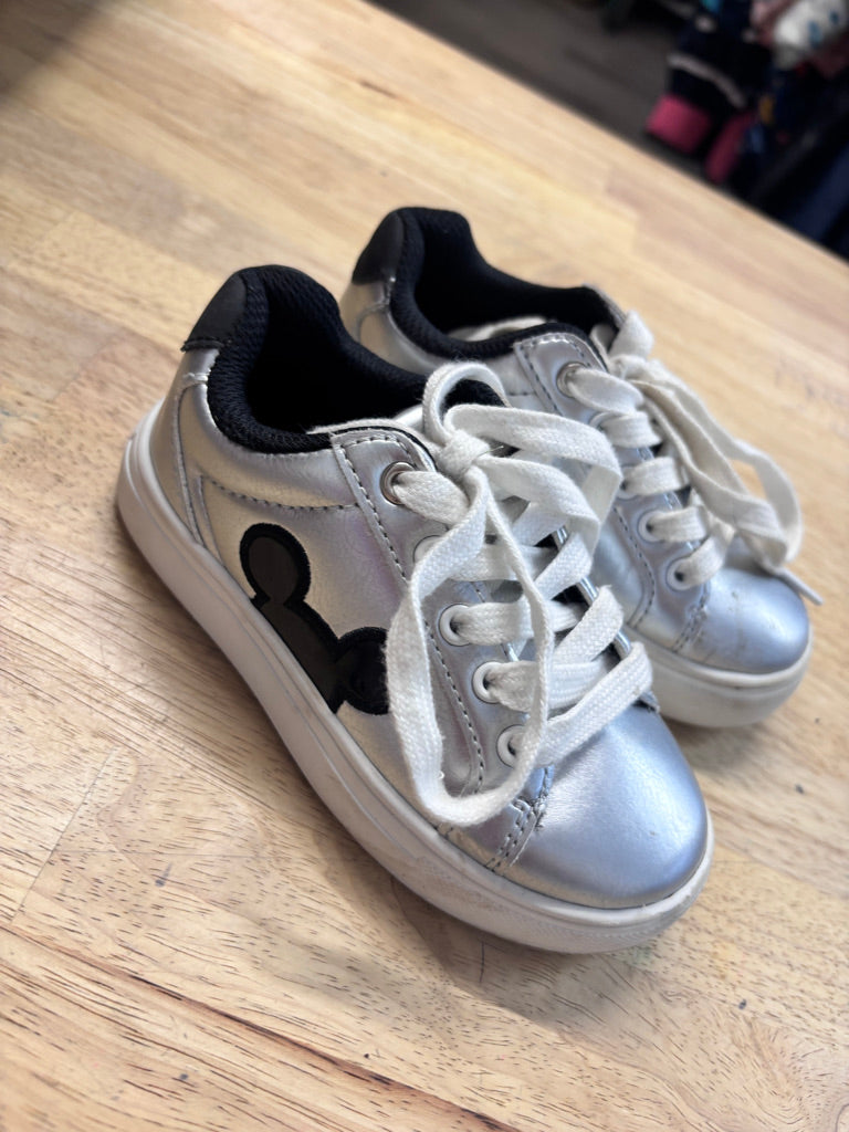 Disney Mickey Mouse Silver Sneakers – 8