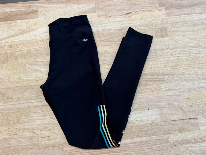 Athletic Works Black Leggings – L (10.5) | Logo